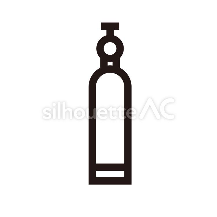 Scuba cylinder 151766 Free Download silhouetteAC