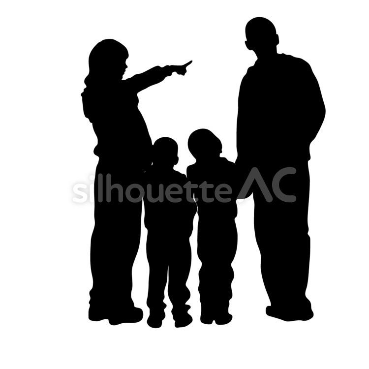 family, an illustration, silhouette, design, JPEG, SVG, PNG and EPS